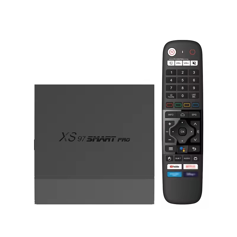 High Quality Amlogic 905X4 XS97 SMART Pro Bt 5.2 8K Hdr Android Tv Box Android Smart TV Box Streaming Media Player set top box