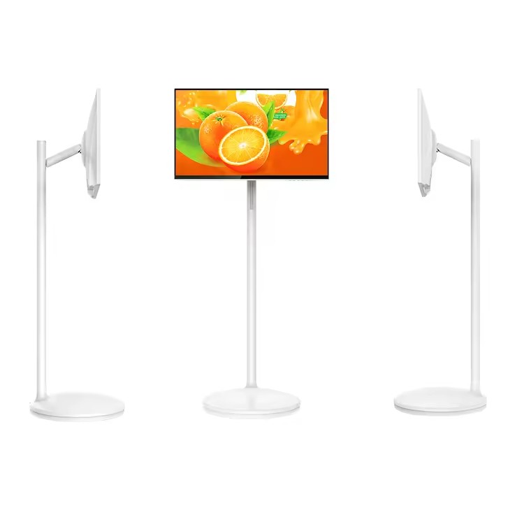 27 32 Inch Smart LCD Display Indoor Entertainment Video Player Wireless Standing Touch Screen